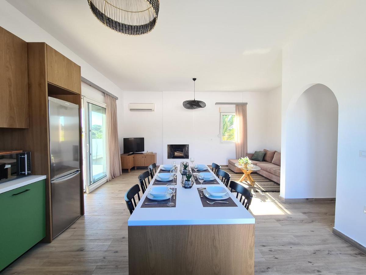 Villa Stamos With Seaview And Private Pool - Partner Of Prasonisi Villas Plimmiri Dış mekan fotoğraf